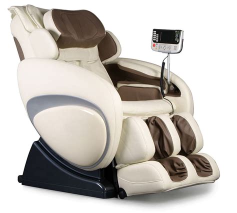 osaki os 4000t executive zero gravity massage chair w foot rollers cream