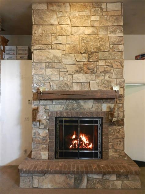 You can make your for outdoor use consider stacked stone tiles on an outdoor fireplace or wall. Black Moss Stone Fireplaces - Hearth and Home Distributors ...