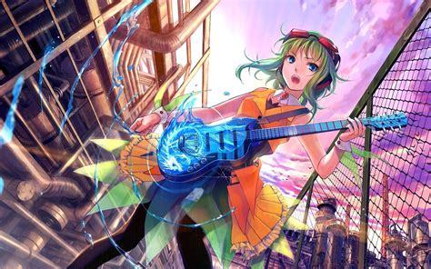 Free Download Anime Girl With Guitar Wallpaper Android 14732 Wallpaper