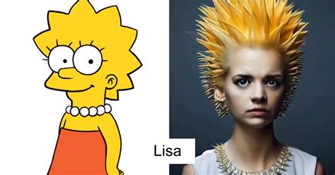 Ai Generated Portraits Of Simpsons Characters Pics My Xxx Hot Girl