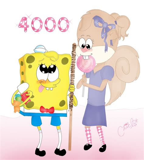 Spongebob And Sandy Spongebob Squarepants Fan Art 36618315 Fanpop