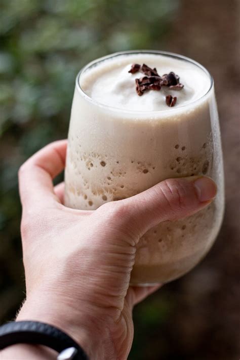 Add the protein powder and ice cubes. Best Protein Shake Recipe: Low Sugar Coffee Protein Shake