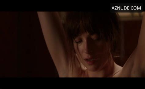 Dakota Johnson Breasts Butt Scene In Fifty Shades Of Grey Aznude