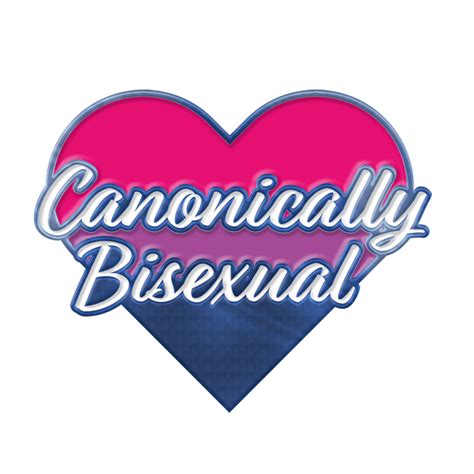 Canonically Bisexual Pin Badge Reed Pop Uk