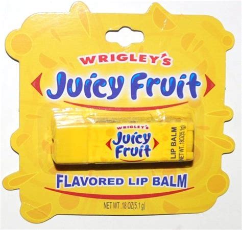 Amazon Com Wrigley S Juicy Fruit Flavored Lip Balm In Replica Square
