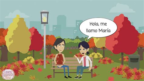 How to break the ice and start a spanish conversation. How to introduce yourself in Spanish - Learn Spanish Now - YouTube