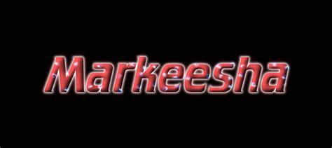 Markeesha Logo Herramienta De Diseño De Nombres Gratis De Flaming Text