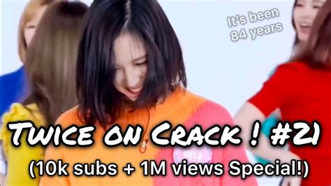 [twice On Crac K 21] 10k Subscribers And 1m Views Special Happy Mina Day ~ Youtube