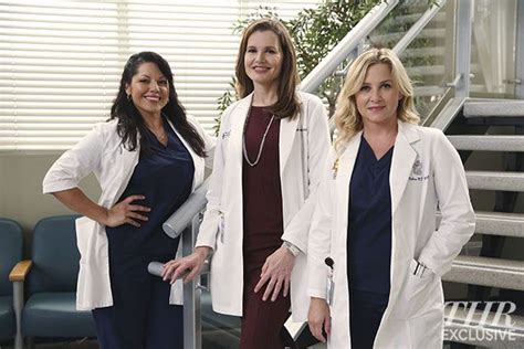 See The First Photos Of Geena Davis On ‘grey’s Anatomy’ Exclusive Jessica Capshaw Grey S