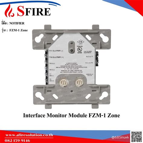 Notifier Fzm 1 Zone Interface Monitor Module Afiresolution