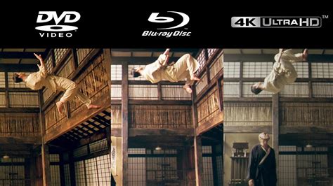 The Matrix Resolutions Dvd Vs Blu Ray Vs 4k Kung Fu Fight Scene