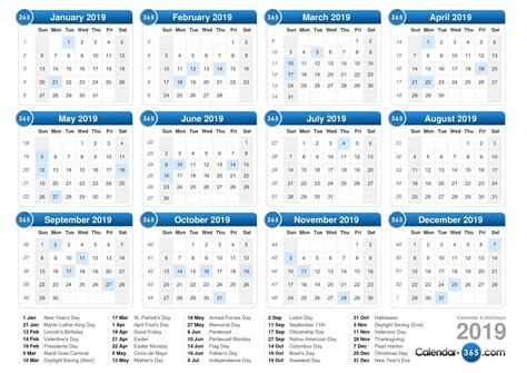 New Printable Uk Calendar 2019 Free Printable Calendar Monthly