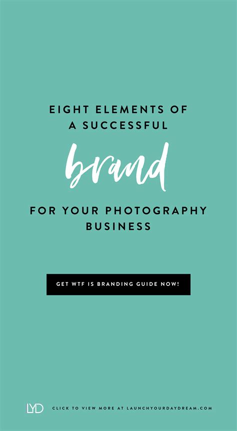Build A Successful Photography Brand Branding Photography Business
