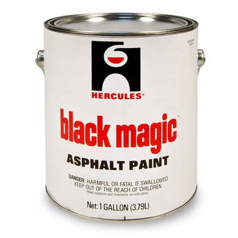 45210 Hercules 45210 Black Magic Asphalt Paint 1 Gal