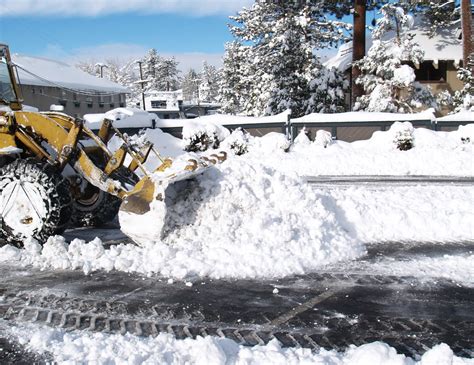 Sidewalk Clearing And Sweeping Economy Snow Removal