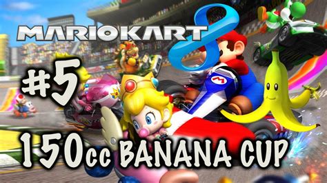 Mario Kart 8 Banana Cup 150cc Wii U Part 5 1080p Mk8 Gameplay Youtube
