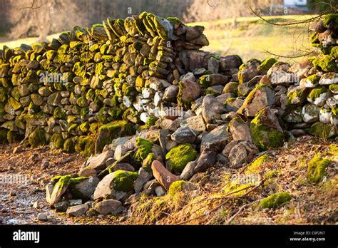 Collapsed Field Boundary Wall Hi Res Stock Photography And Images Alamy