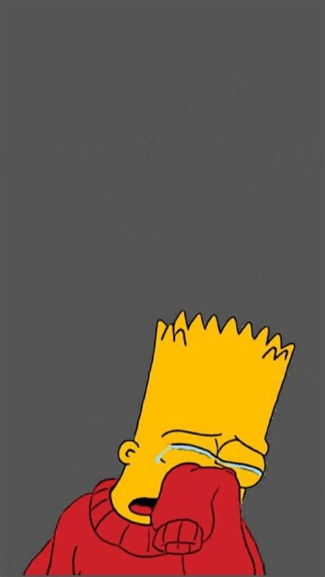 Sad Aesthetic Wallpaper Bart Simpson Sad Pictures