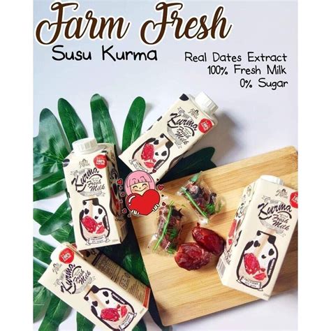 Yang berminat boleh terus dtg pickup di bandar seri.susu kurma farm fresh.#susukurma #susukurmafarmfresh #farmfreshmilk #susu. 1 CARTON FARM FRESH UHT FRESH MILK WITH DATES - KURMA ...