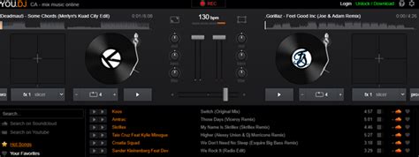 Youtube dj is an appropriate music mixer free online software for amateurs and novice individuals because it features a clean and straightforward no registration required to start mixing music. Mix Music Online with Virtual DJ Turntables - l2internet