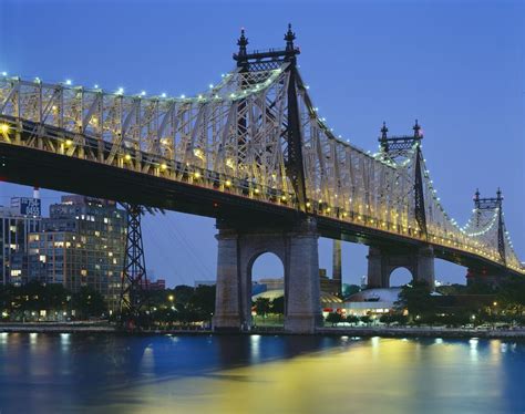Queensborough Lights Tower Bridge I Love Ny Brooklyn Bridge