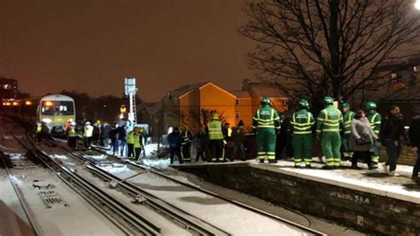 Passengers Jump On To Lewisham Train Tracks After Delays Bbc News