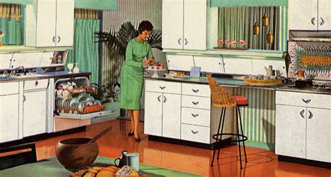 Magical, meaningful items you can't find anywhere else. Decorating a 1960s kitchen - 21 photos with even more ...