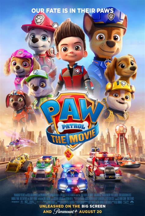 The movie is coming out this weekend, and thanks to the new streaming service paramount+, it's easier than ever to watch at home. PAW PATROL The Movie Unleashes A New Trailer - The Pups Adventure Wags Into Theaters and On ...