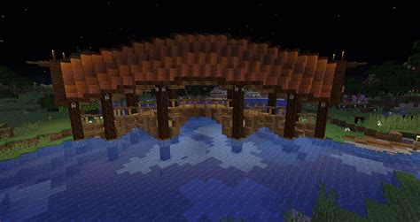 Diagonal Bridge I Made Minecraft