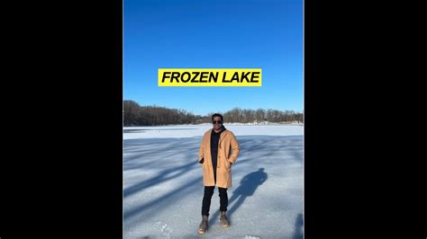 Drone Video Frozen Lake Youtube