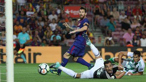 Barcelona Perdió 3 4 Ante El Betis En El Camp Nou Por La Fecha 12 De La