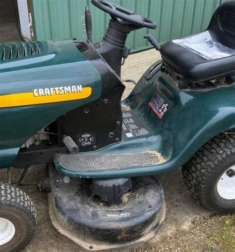 Craftsman Lt 1000 Riding Mower Live And Online Auctions On