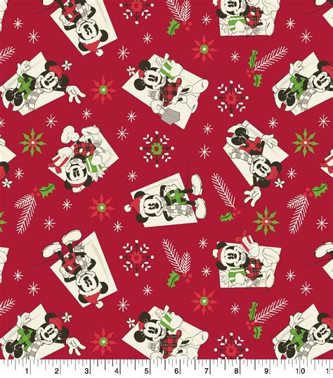 Us orders of $35+ from any participating shop now ship free. Disney Mickey & Minnie Holiday Cotton Vintage | Disney ...