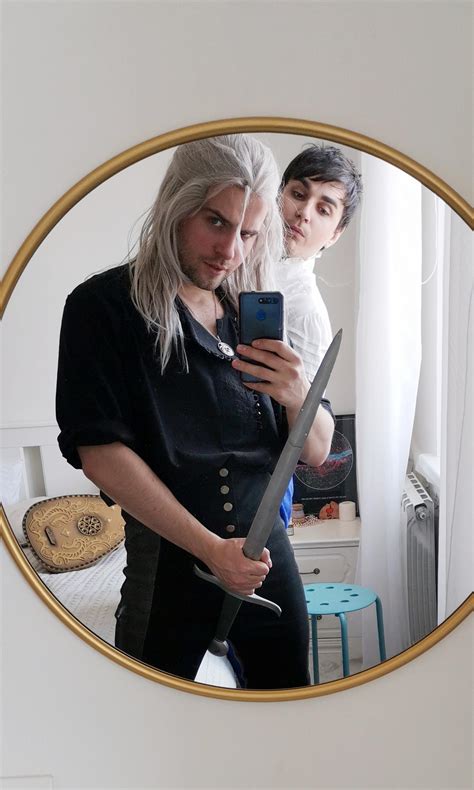 Toss A Coin To Your Witcher Geralt And Jaskier Cosplay By Me And