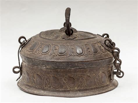 A Container For Indian Spices India 19th Century