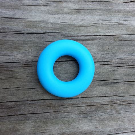 Blue Silicone Ring 43mm Alexa Organics Llc Natural Baby Products