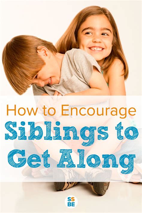 Learn How To Encourage Siblings To Get Along Sibling Rivalry Isnt