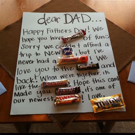 Red heart with mustache father's day card. 16 Father's Day Gift Ideas - We Need Fun