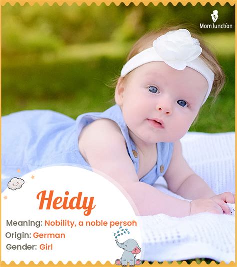 heidy name meaning origin history and popularity momjunction