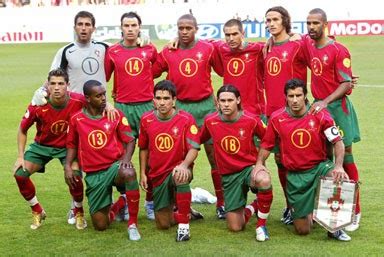 A seleção portuguesa de futebol é a equipa nacional de portugal e representa o país nas competições internacionais de futebol. Seleção Portuguesa: Seleção 2004