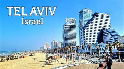 Tel Aviv Israel 🇮🇱 4k Walking Tour Youtube