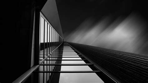 Premium Vector Black And White Building And Architect