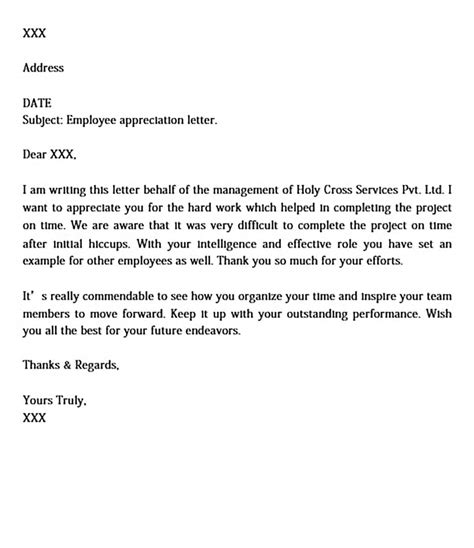 Retirement Letter To Employee Thank You For Your Needs Letter