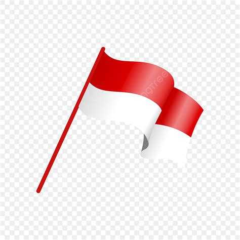 Merah Putih Vector Design Images Bendera Merah Putih Indonesia