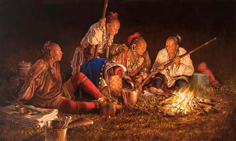 After The Trade Native American Paintings Eastern Woodlands Indians