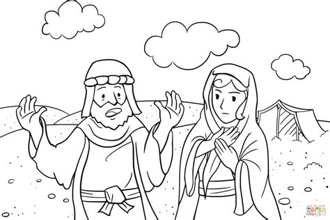 Abram Is Called By God Coloring Page Free Printable Coloring Pages