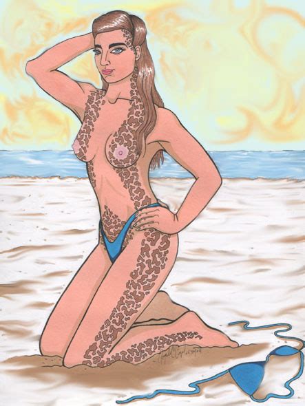 Rule 34 Alien Armpits Beach Bikini Bottom Bikini Top Breasts Collarbone Female Humanoid Jadzia