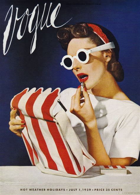 Vintage Vogue Poster 1930s Fashion Art Print 8 X 10 Pmv14 Etsy