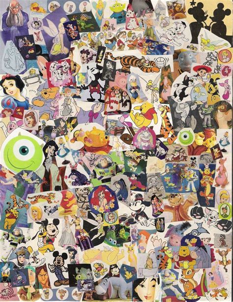 Disney Drawing Collages