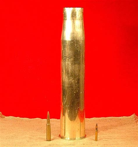 1945 90mm M19 Brass Shell Case Inert 24